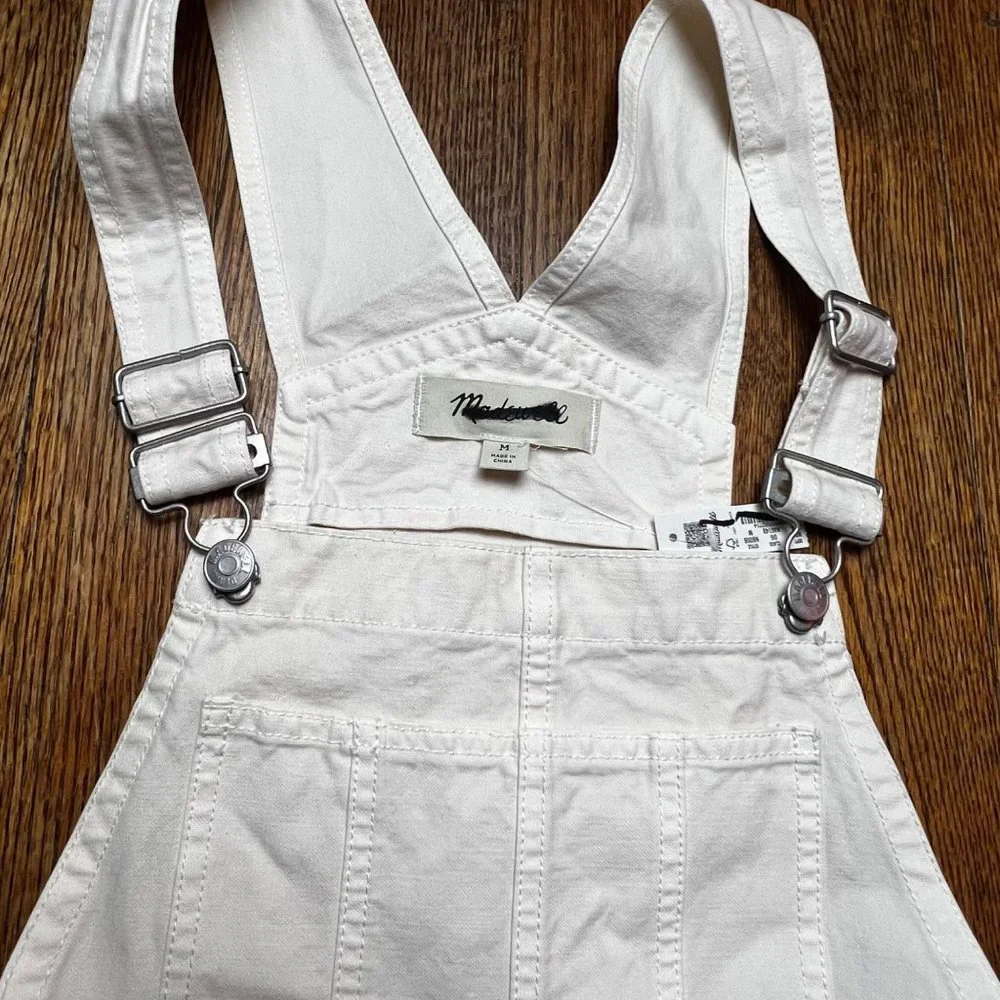 NWT Madewell Mens Garment Dyed Canvas Overalls Medium - Picture 10 of 16